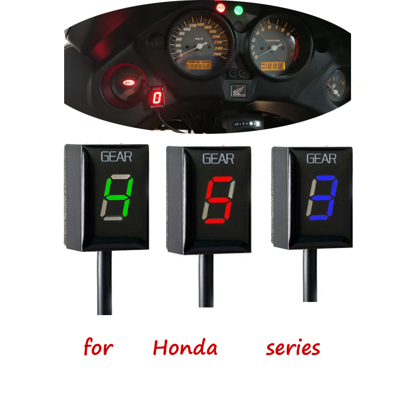Gear Indicator Display - Waterproof Motorcycle Gear Indicator for Honda