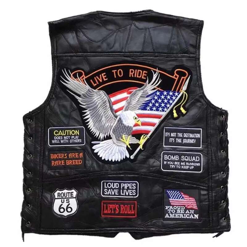 Motorcycle Gear Vest - Motorcycle Style American Classic Harley Motorcycle