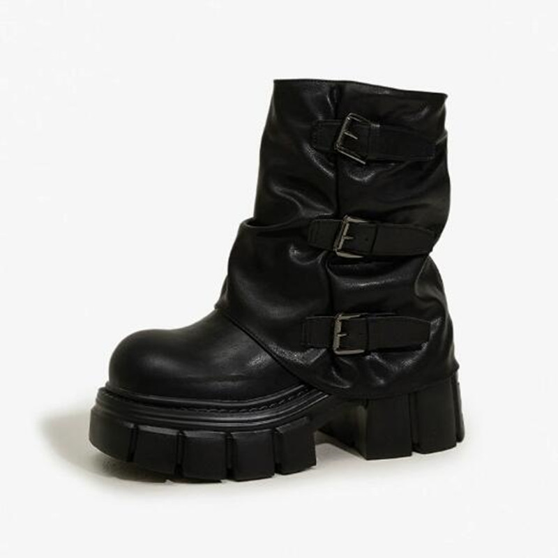 Riding Boot Short - 9cm 2026 Women’s Platform Ankle Boots