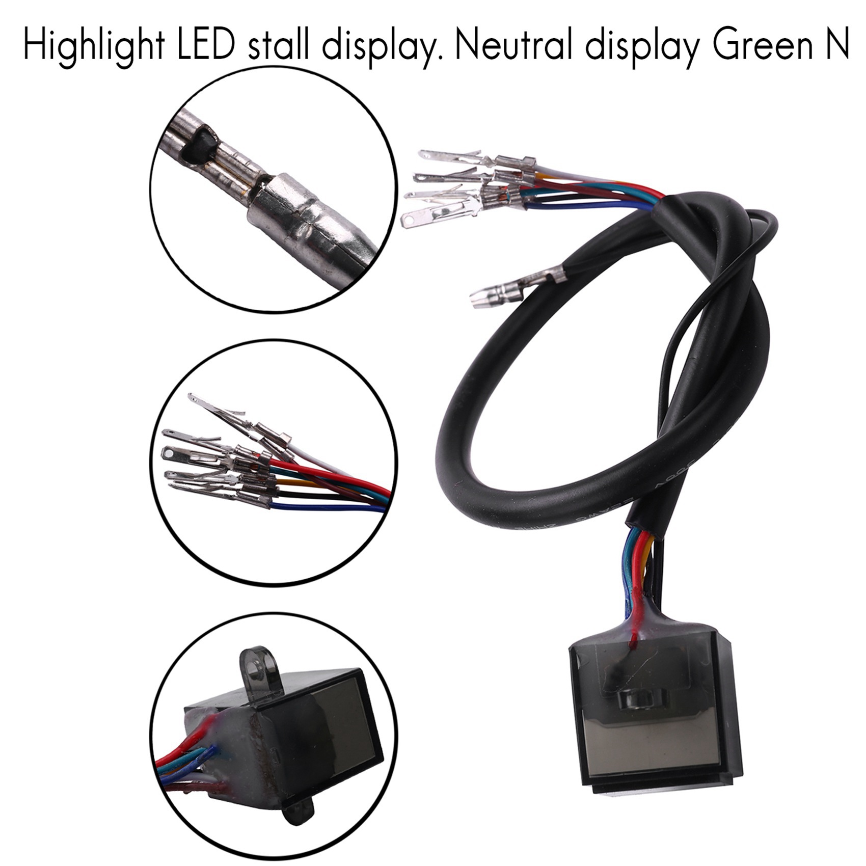 Gear Indicator Display - 2X Green LED Universal N-6 Digital