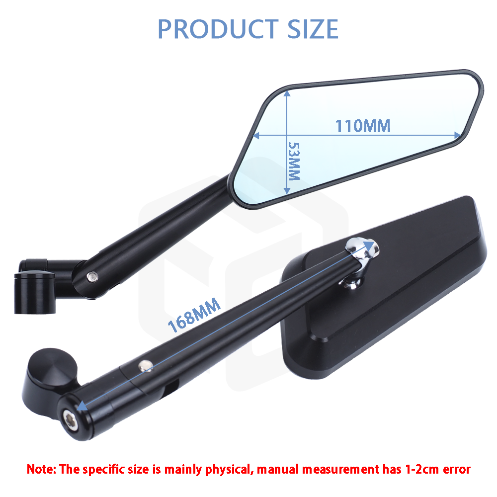 Motorcycle Rearview Mirrors Ba - Mirror Extender Bar ulasan dan harga