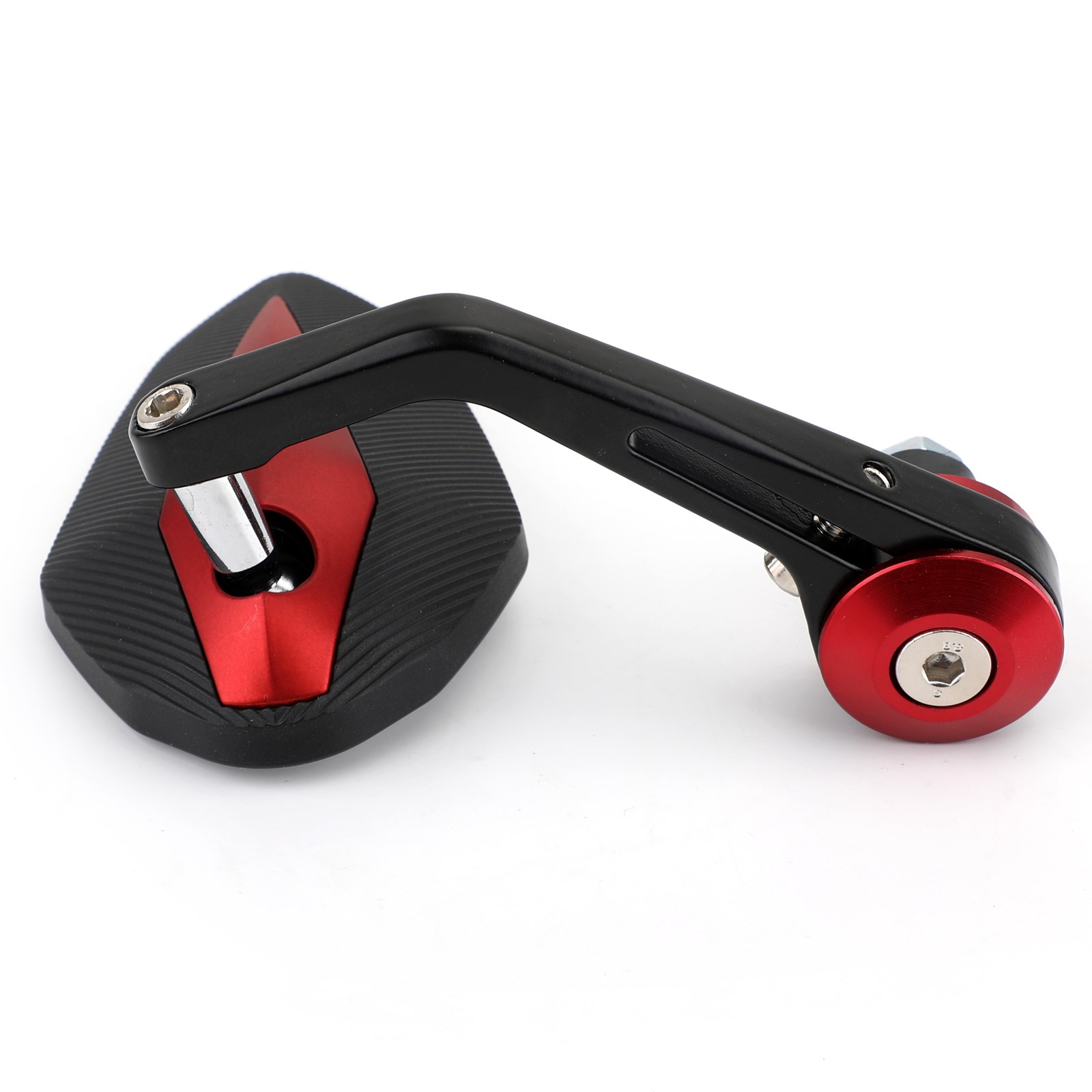 Areyourshop Black Red Motorbik - Mirror Extender Bar ulasan dan harga
