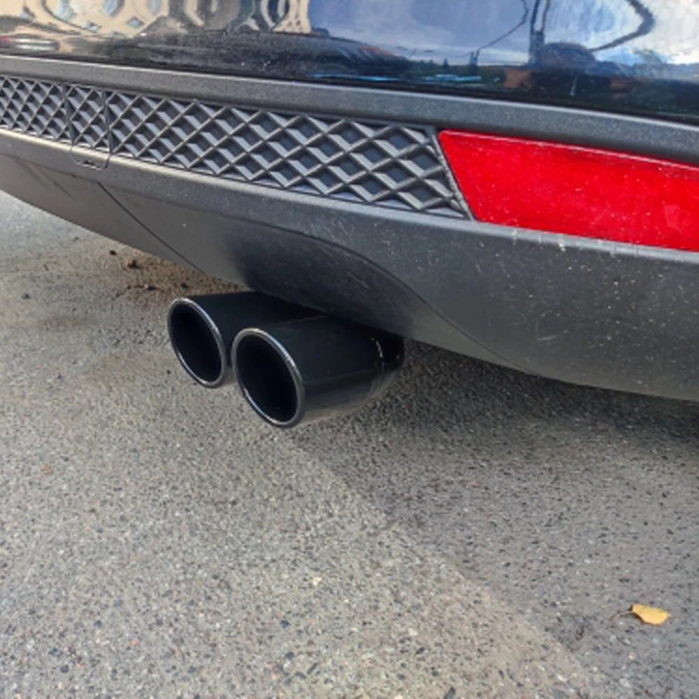 Universal 63mm Car Inlet Doubl - Exhaust Wrap Titanium ulasan dan harga
