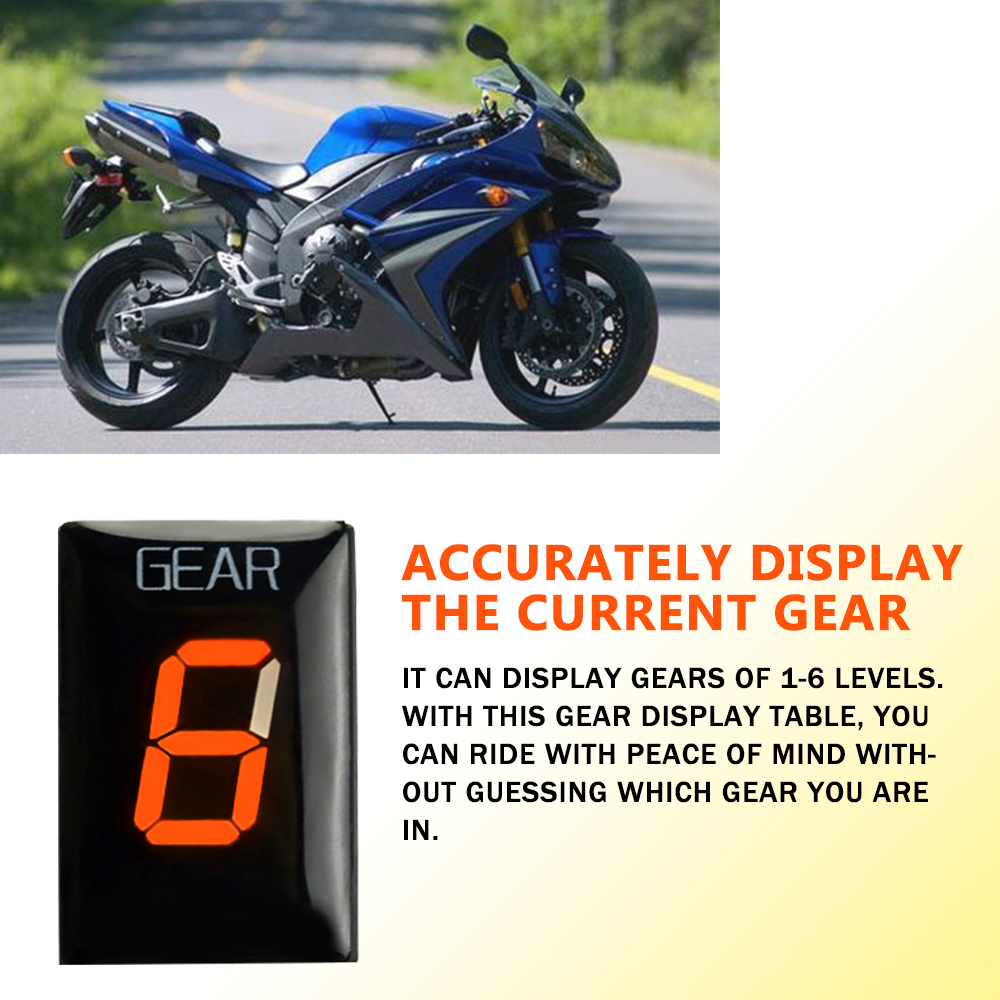 Motorcycle Accessories Gear In - Gear Indicator Display ulasan dan harga