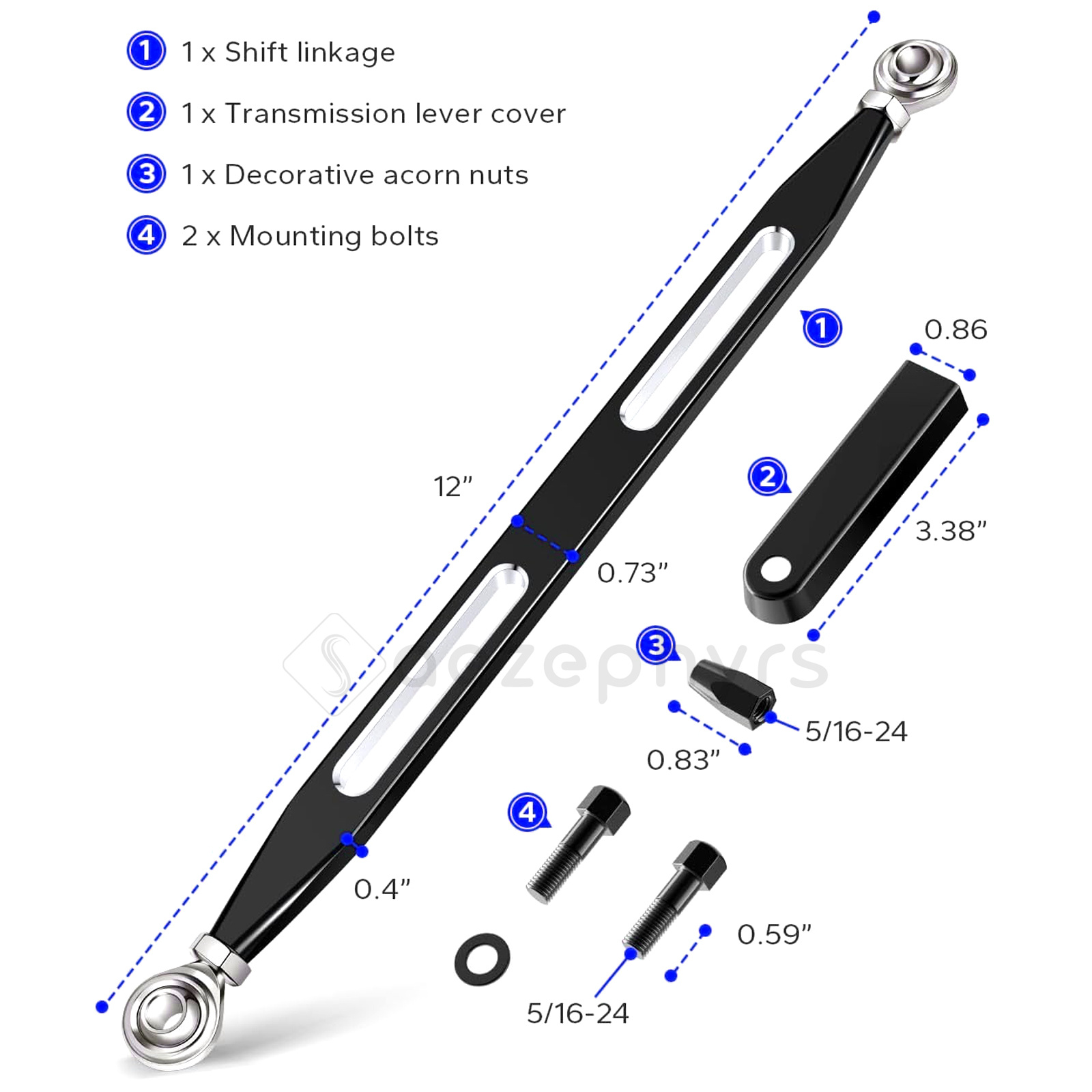 Motorcycle 330mm Aluminum Gear - Quality Motorcycle Gear ulasan dan harga