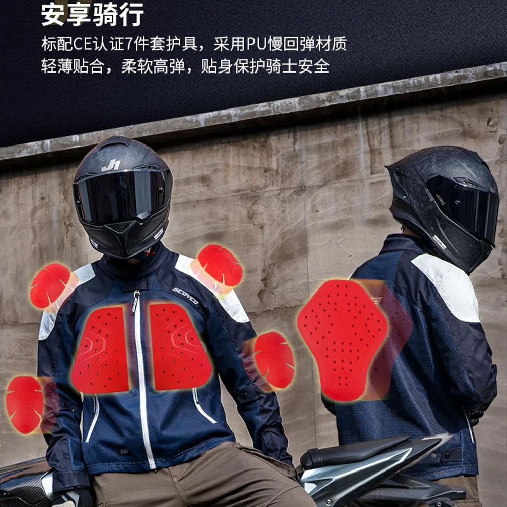 Scoyco Motorcycle Jacket Breat - Quality Motorcycle Gear ulasan dan harga