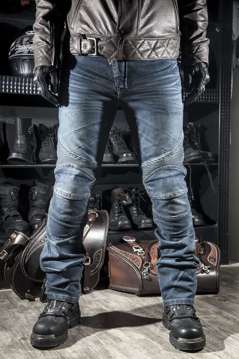 Outdoor  Men's Motorcycle Anti - Motorcycle Gear Jeans ulasan dan harga