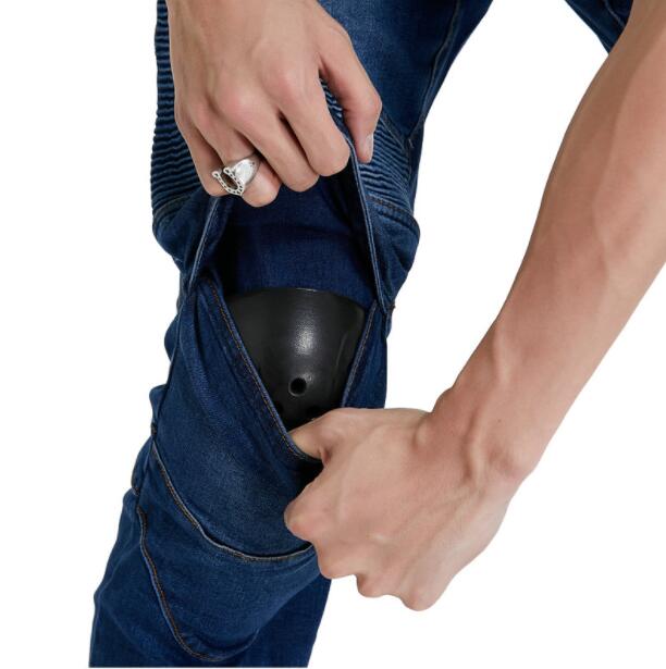 Outdoor  Men's Motorcycle Anti - Motorcycle Gear Jeans ulasan dan harga