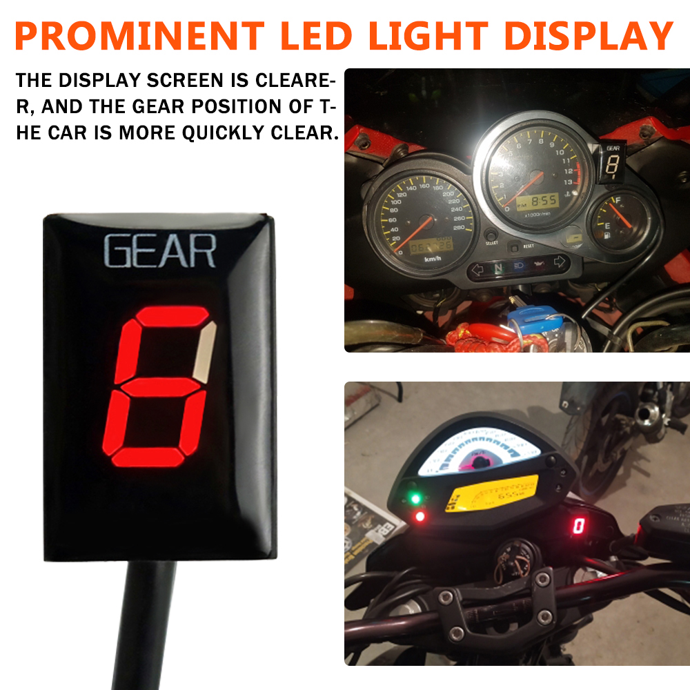 Motorcycle Gear Display Indica - Gear Indicator Display ulasan dan harga