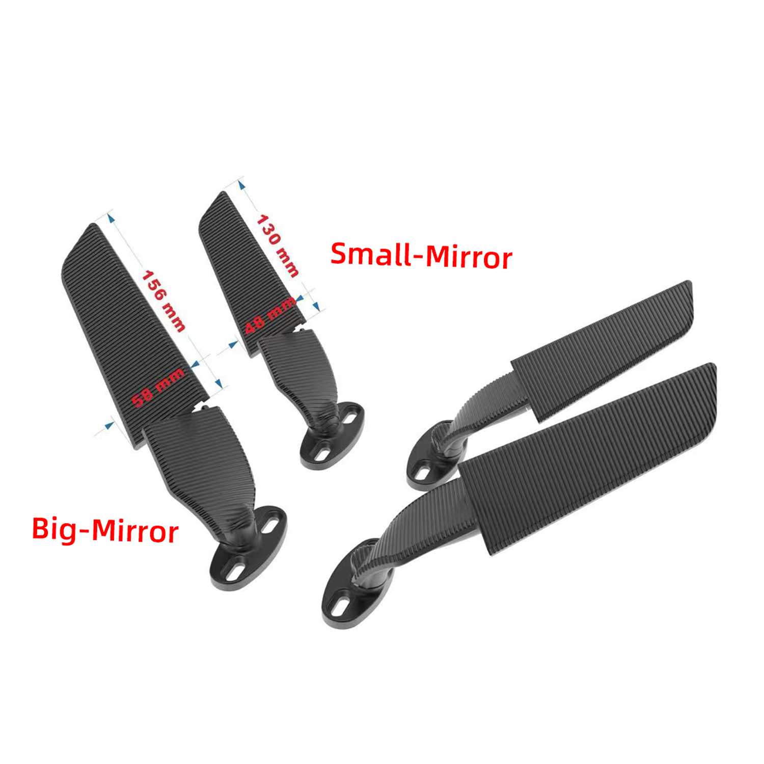 For Kawasaki NINJA 300R 250R 4 - Mirror Extender Bar ulasan dan harga