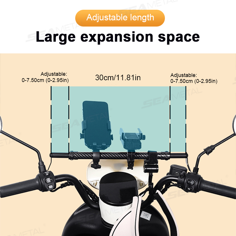 SEAMETAL Motorcycle Balance Ba - Mirror Extender Bar ulasan dan harga