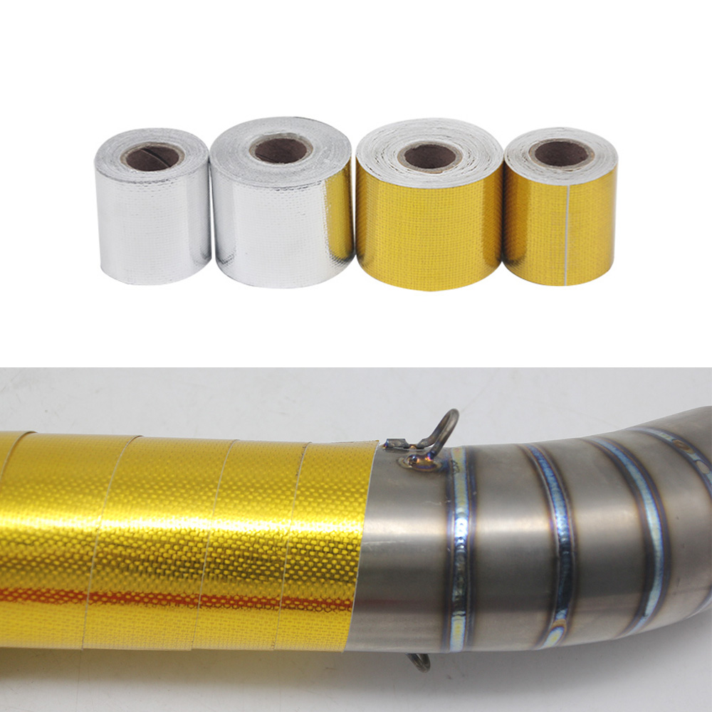 ZSDTRP 5M/10M/15M Exhaust Pipe - Exhaust Wrap Titanium ulasan dan harga