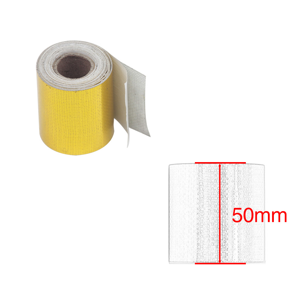 ZSDTRP 5M/10M/15M Exhaust Pipe - Exhaust Wrap Titanium ulasan dan harga