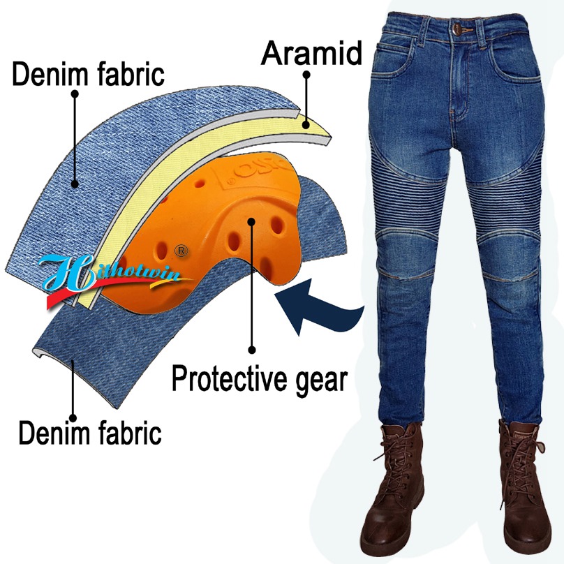 Women's motorcycle jeans Kevla - Motorcycle Gear Jeans ulasan dan harga