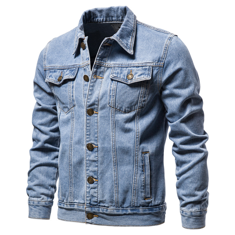 2025 Autumn Men Solid Denim Ja - Motorcycle Gear Jeans ulasan dan harga