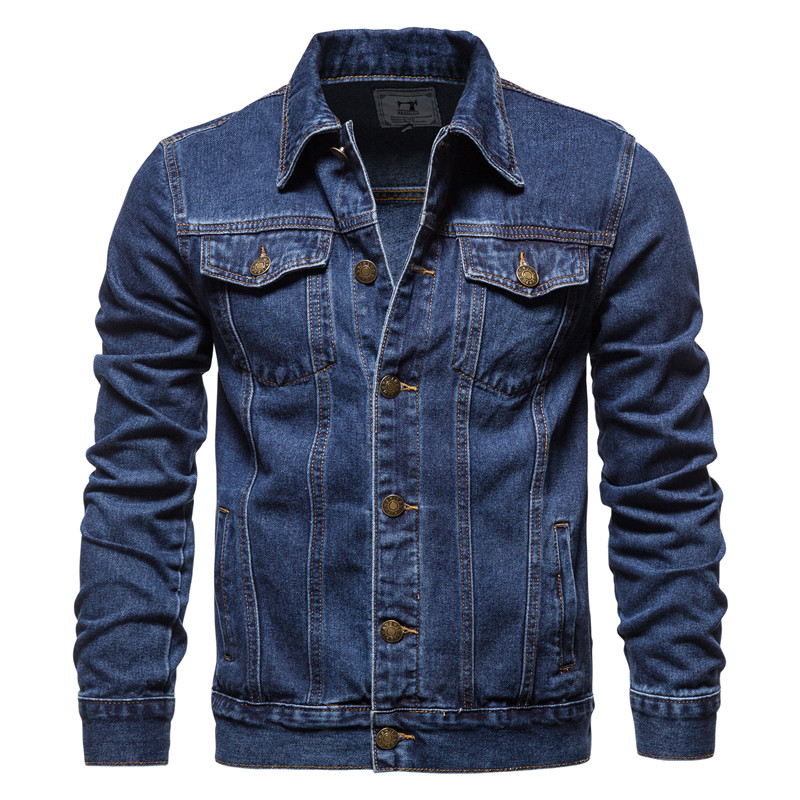 2025 Autumn Men Solid Denim Ja - Motorcycle Gear Jeans ulasan dan harga