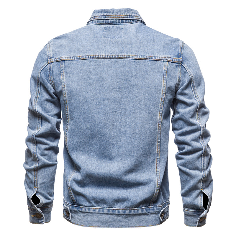 2025 Autumn Men Solid Denim Ja - Motorcycle Gear Jeans ulasan dan harga