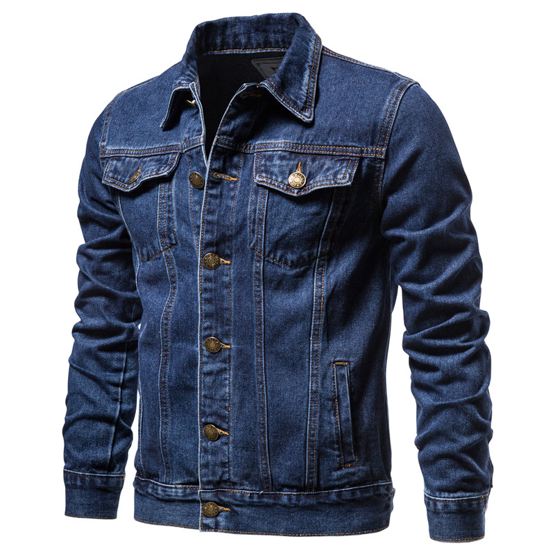 2025 Autumn Men Solid Denim Ja - Motorcycle Gear Jeans ulasan dan harga