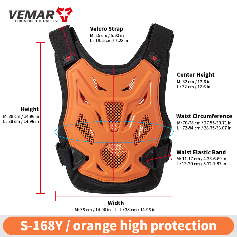 VEMAR Kids/Youth Motorcycle Bo - Motorcycle Gear Vest ulasan dan harga