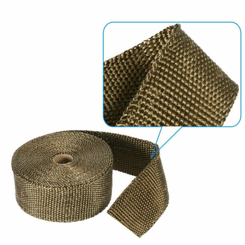 10M Motorcycle Exhaust Systems - Exhaust Wrap Titanium ulasan dan harga