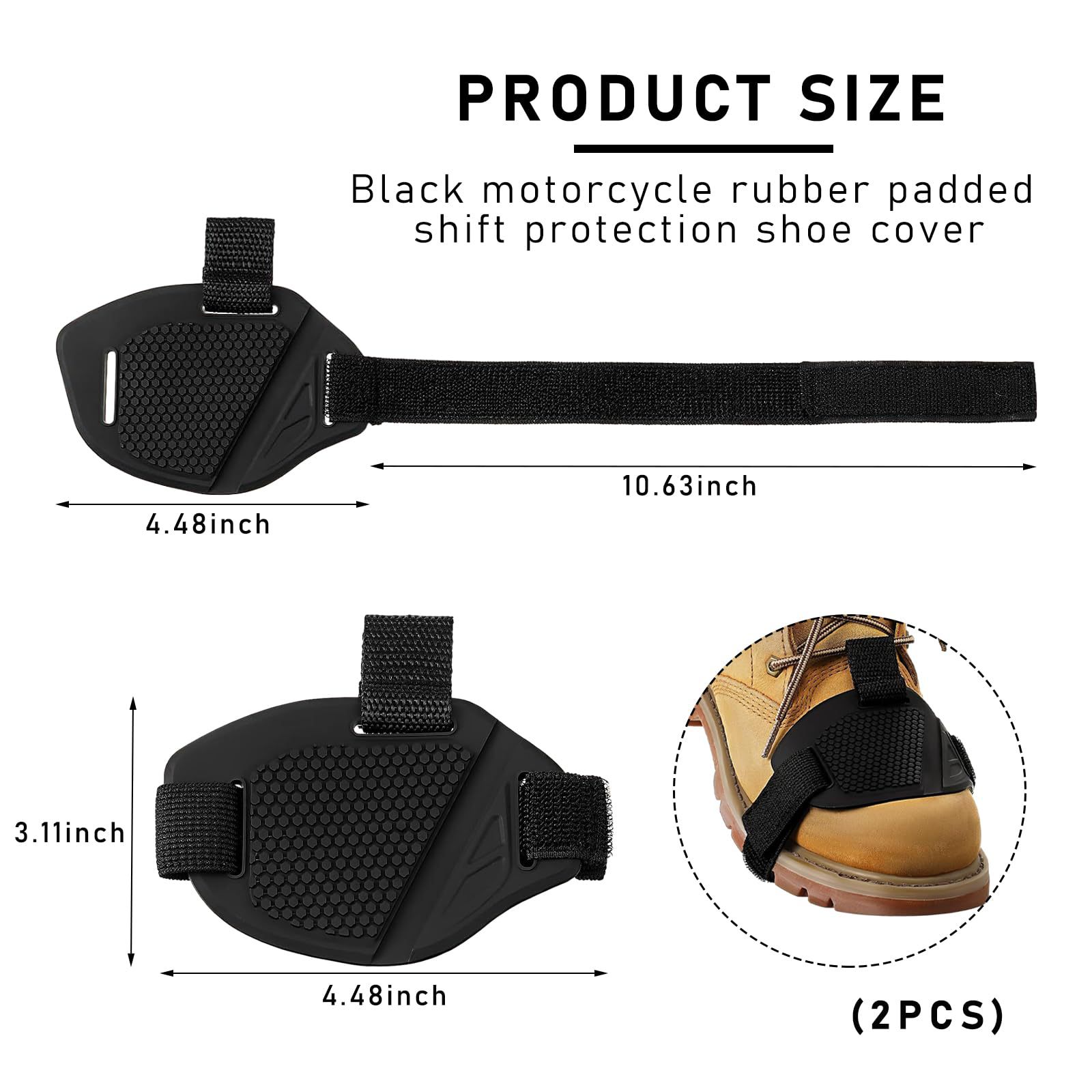 Honeycomb Anti-Slip Gear Shift - Motorcycle Gear Lever Cover ulasan dan harga