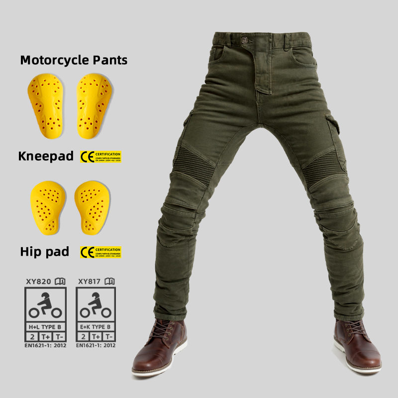 Motorcycle Jeans Pantalones Mo - Motorcycle Gear Jeans ulasan dan harga